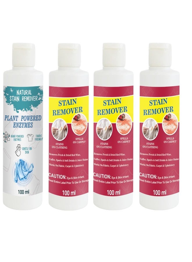 مجموعة مزيل البقع من توفوس، عبوة من قطعتين، مزيل بقع أحمر للقمصان | محلول تنظيف متعدد الأسطح للملابس والأقمشة والمفروشات (100 غرام لكل قطعة) - Image 1